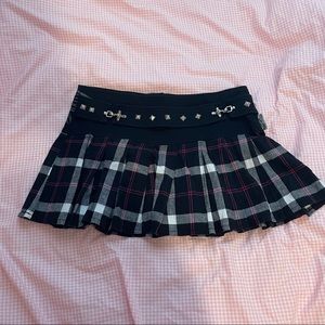 y2k emo skirt